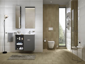 瓷砖空间  洗手间  瓷片