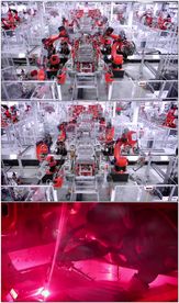 自动化汽车生产生产车间