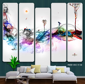 新中式 写意 新风格 装饰画