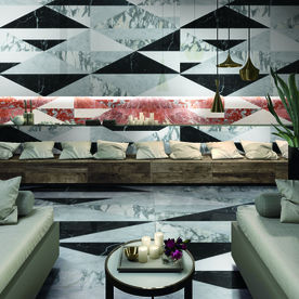 瓷砖空间 大理石  北欧风格