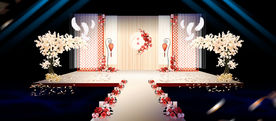 婚礼舞台效果图设计