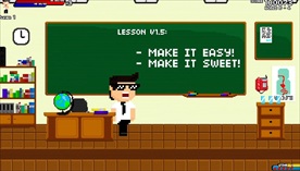 复古卡通像素动画展示