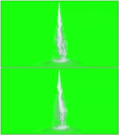 绿屏绿背景抠像瀑布素材