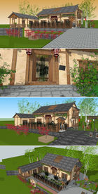 度假民宿单体设计