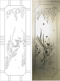 门玻 工艺玻璃菲林