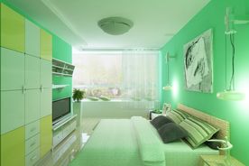 简约家装主卧动画