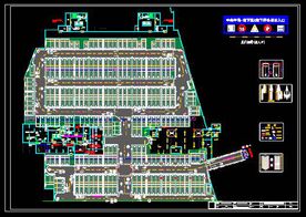 半岛城地下停车场交通设施