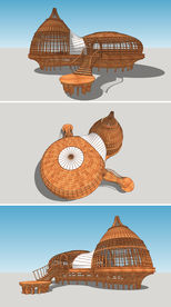 创意木结构会议中心