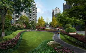 园林PSD效果图  景观设计