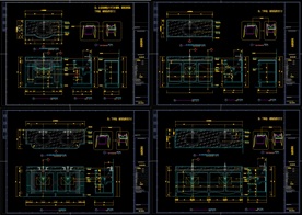 欧式带腿台盆柜（深化后）
