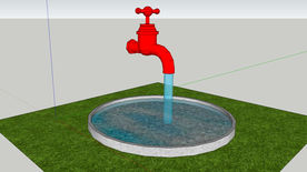 景观小品 水龙头