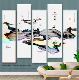 写意画 中式唯美 自然 装饰画