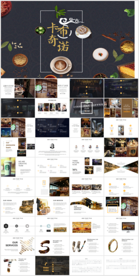 咖啡品牌咖啡厅推广营销介绍