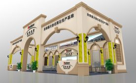 赫峰集团石材展台