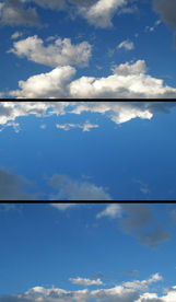 蓝天白云动态实拍视频素材