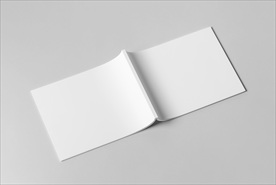 杂志画册封面一键智能贴图效果图