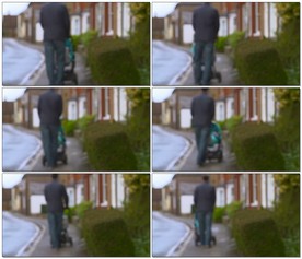 推着婴儿车散步