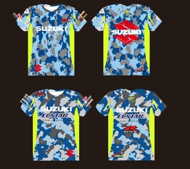 迷彩T恤 suzukiT恤速干