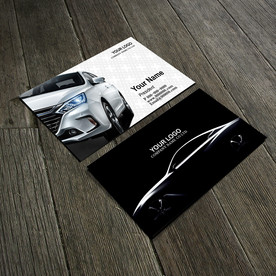 汽车销售装饰名片