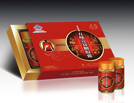 保健品包装展开图
