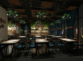 咖啡店，休闲厅