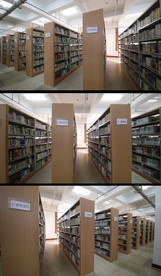 图书馆书籍分类实拍视频素材