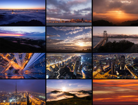 高清世界风景城市建筑视频素材