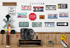 酒吧工装背景墙