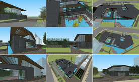 现代中式售楼中心