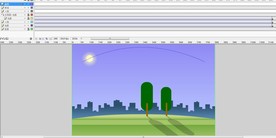 树荫跟随太阳转动10秒