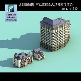 中式多层，高层