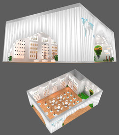 最新实用通用展览展台设计模型