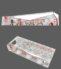 最新实用通用展览展台设计模型
