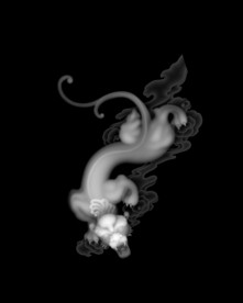 九龙之子浮雕精雕灰度46牌