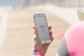 VI样机手机效果图智能贴图