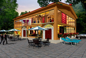 仙女湖摄影基地效果图