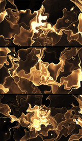 梦幻动态金色气体视频背景