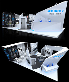 凯迪仕智能锁中标展台