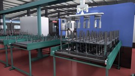 曲柄加工三维动画演示