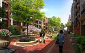 园林景观 住宅景观 园林效果图