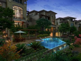 园林景观 住宅景观 园林效果图