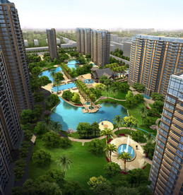 园林景观 住宅景观 园林效果图