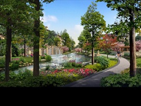 园林景观 住宅景观 园林效果图