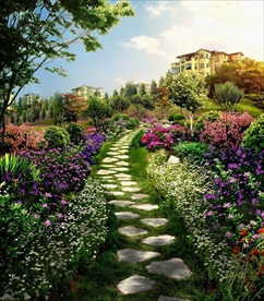 园林景观 住宅景观 园林效果图