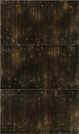 金色粒子雨帘动态背景