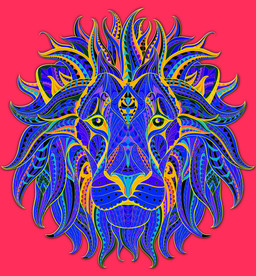 超巨大艺术风文艺范创意狮子头