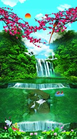 旭日东升财源滚滚