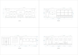 法院院史馆各立面图
