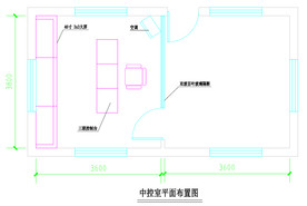 学校监控室改造