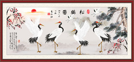 松鹤图